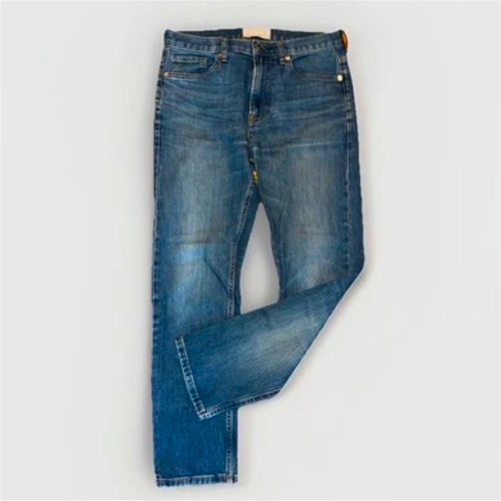 Everlane Womens Straight Leg Ankle Medium Wash Jeans Size 27